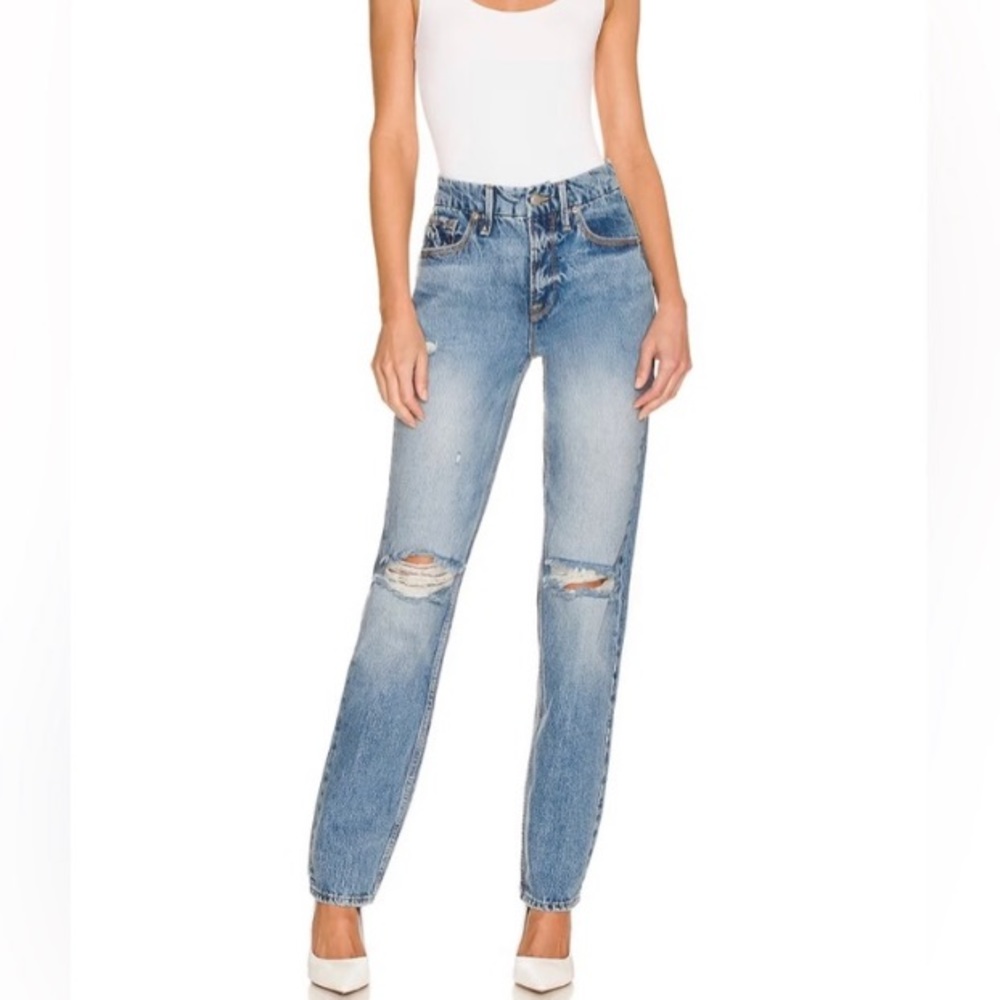 Good American Good 90s Icon Jeans Size 8